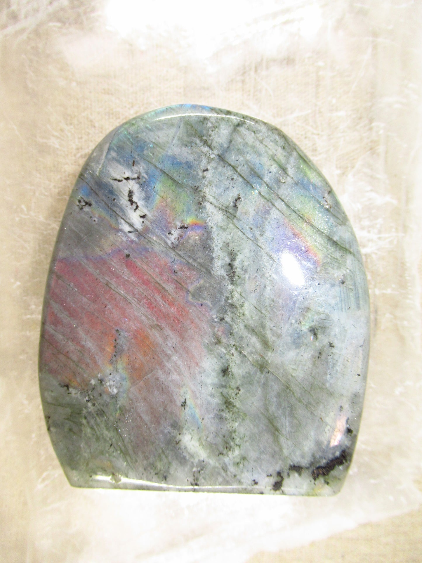 Labradorite Freeform Medium Polished Multi Color 4.5x3 & 1.25