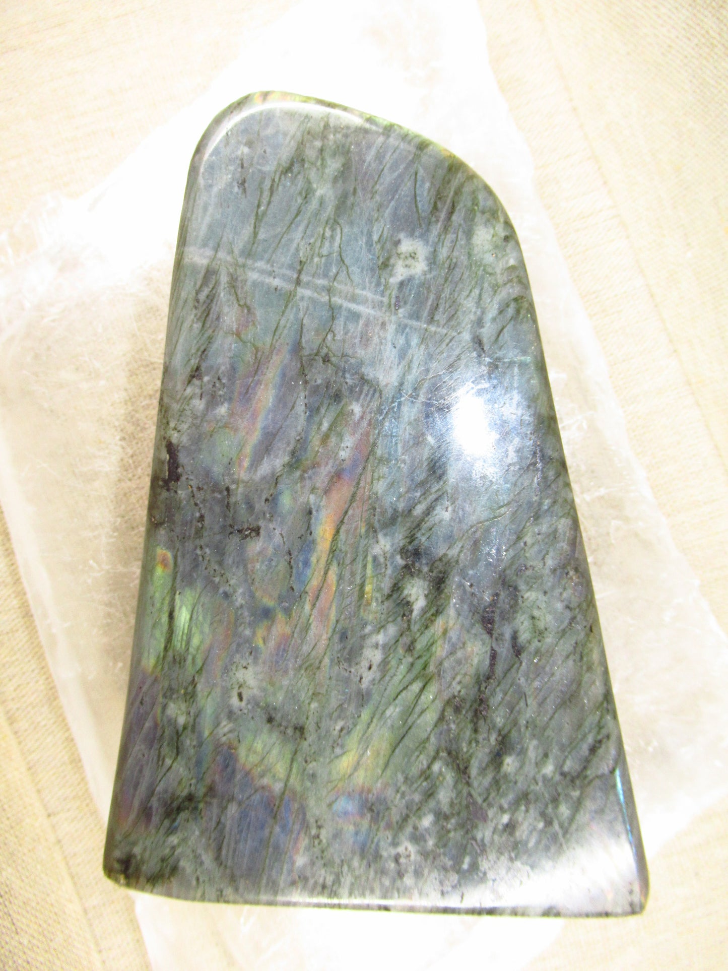 Labradorite Freeform Medium Polished Multi Color 3.5x3x1