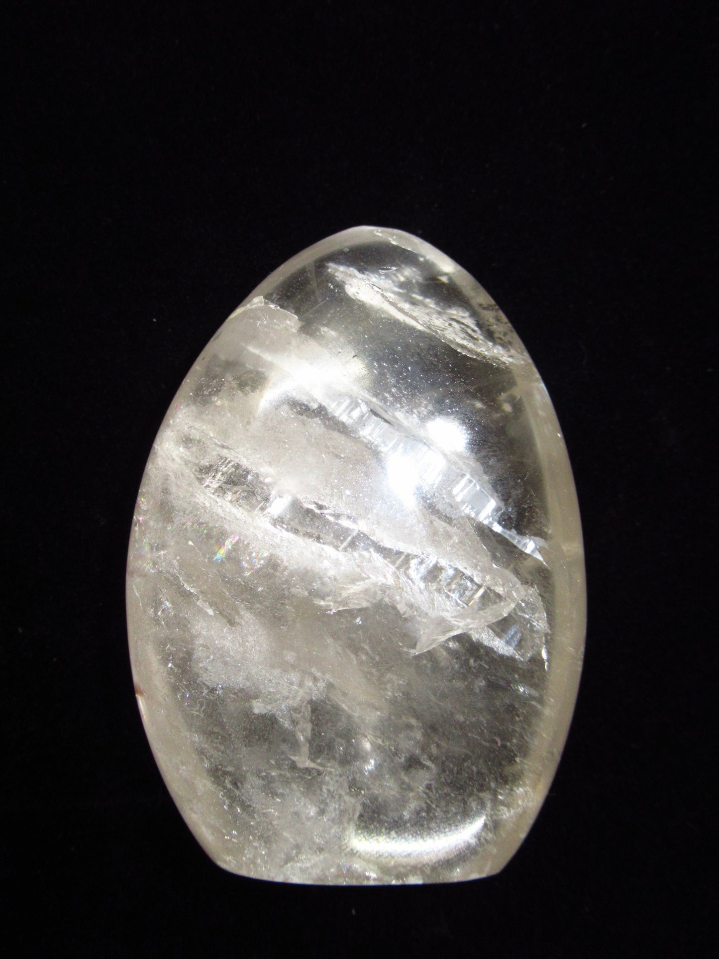 Quartz Freeform Polished Clear 3.5x3x1.5