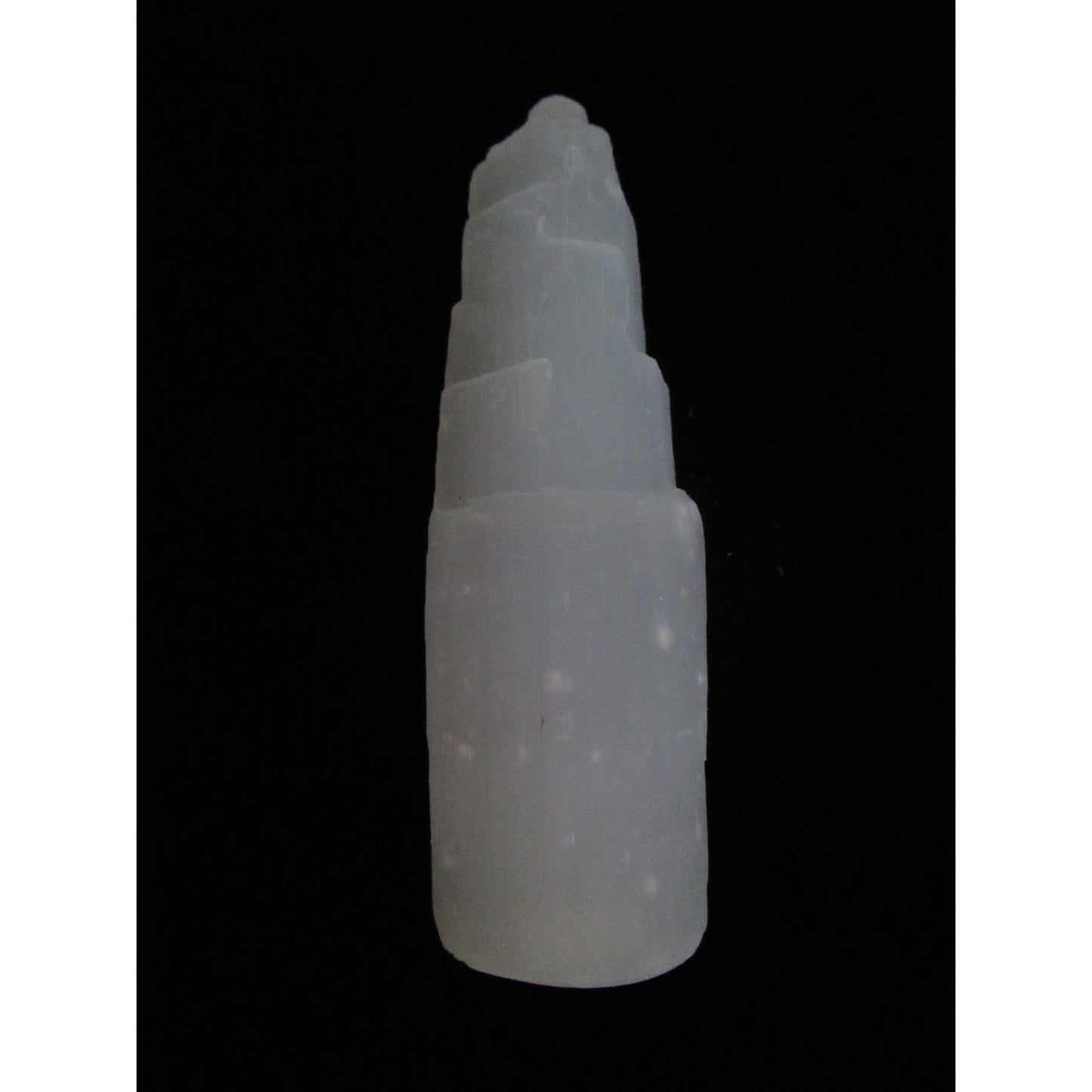 Selenite Medium Raw Tower Raw White 6 X 2