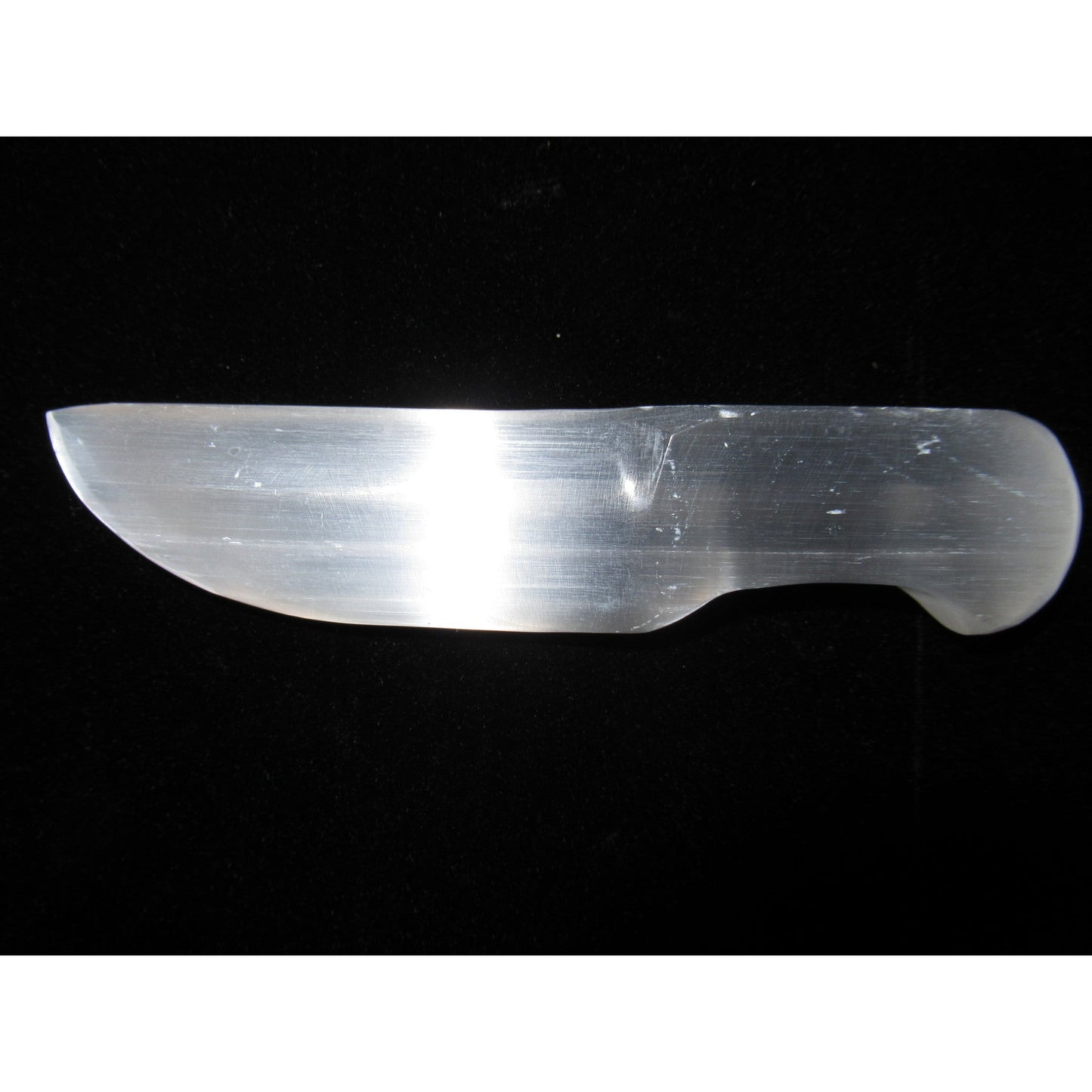 Selenite Mini Knife Polished White 5 X 1