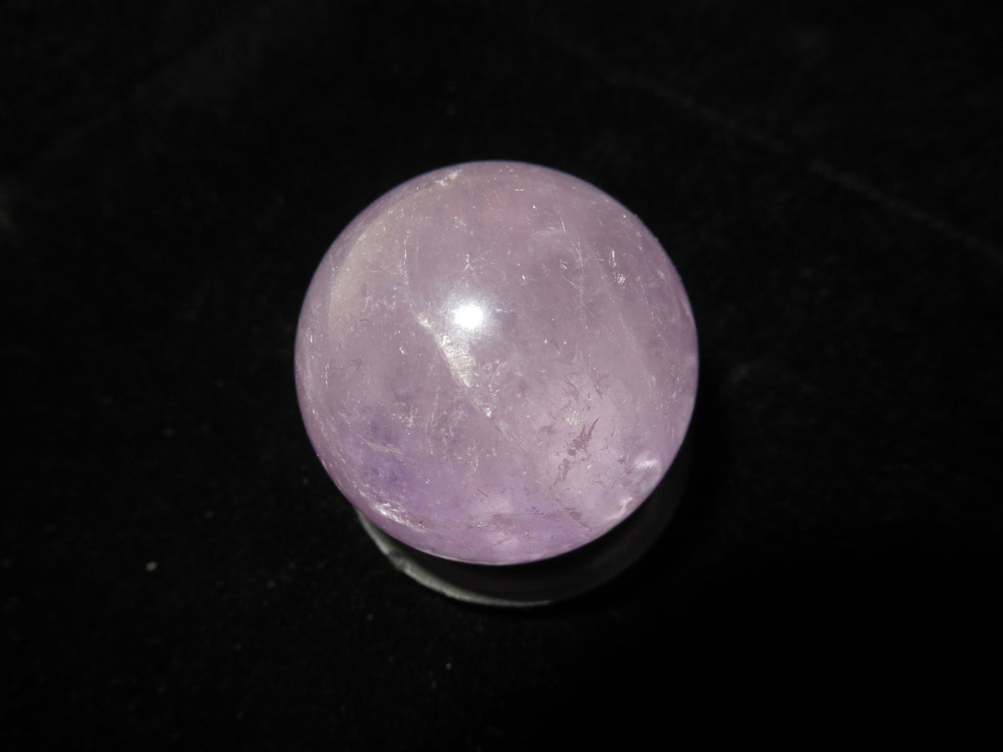 Amethyst Small Sphere Polished Purple 35mm
